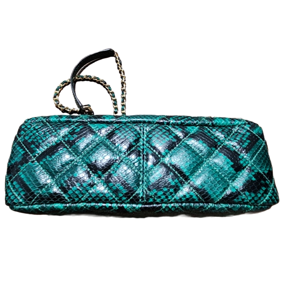 Michael Kors Green Snake Crossbody - Picture 6 of 15